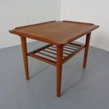 Teak Coffee Table by Holger Georg Jensen for Kubus, Denmark, 1960s
