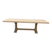 Grande table en bois brut ( 12 personnes )