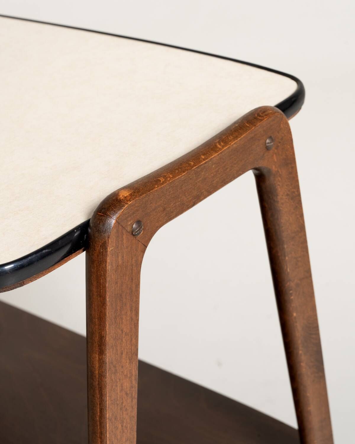Stained Beech Serving Trolley, 1950s/60s