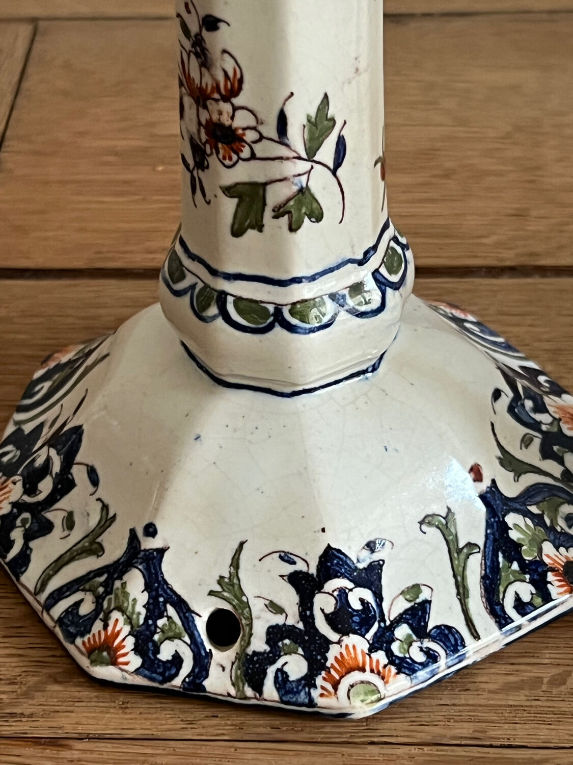 Pair of candlesticks Rouen