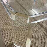 Lucite coffee table by David Lange, 1970