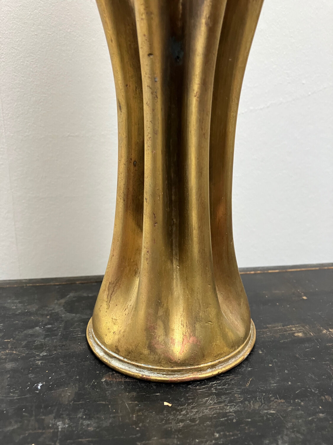 Shell casing vase