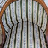 Paire de fauteuils "col de cygne"