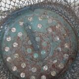 Vintage iron basket
