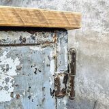 Industrial cabinet sideboard steel