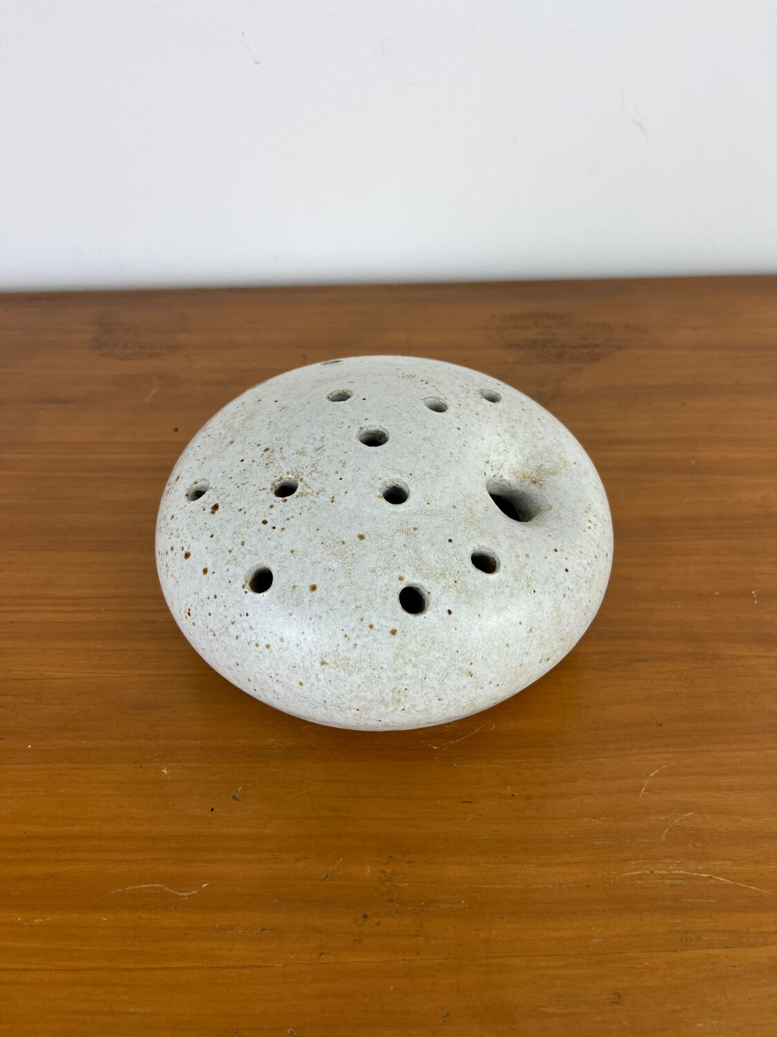 Ceramic flower holder Tromborg Denmark Scandinavian