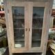 Glass cabinet in solid teak Sempré 2015