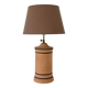 Lampe terracotta façon chanel vintage