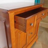 Meuble d’entrée-buffet d’appui-Louis Philippe- 1 tiroir-2 portes Merisier