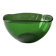 Vintage emerald green salad bowl made in France.
