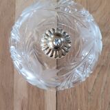 Transparent glass bonbonnière