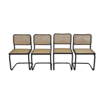 Lot de 4 chaises Cesca modèle b32