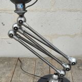 Jielde workshop floor lamp with five arms, graphite patina