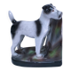 polychrome numbered porcelain fox terrier early 20th century