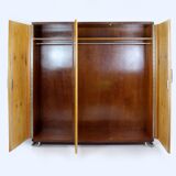 Vintage Bauhaus Chromed Tubular Steel Wardrobe by Hynek Gottwald, 1930s