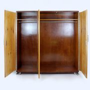 Vintage Bauhaus Chromed Tubular Steel Wardrobe by Hynek Gottwald, 1930s