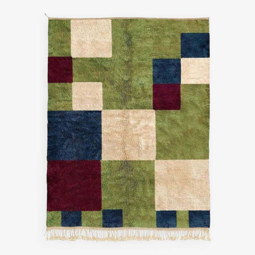 Unique Berber wool rug 200cmx300cm