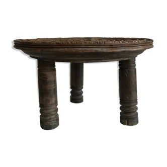 Stool or carved wooden harness of a popular Asian art dancer