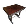 Art Deco side table in mahogany
