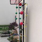 Vintage 50s/60s Scoubidou Balls Coat Rack