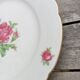 Seltmann Weiden Roses Decorated Retro Porcelain Dessert Plate