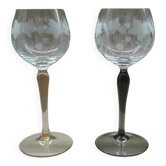 Crystal glasses