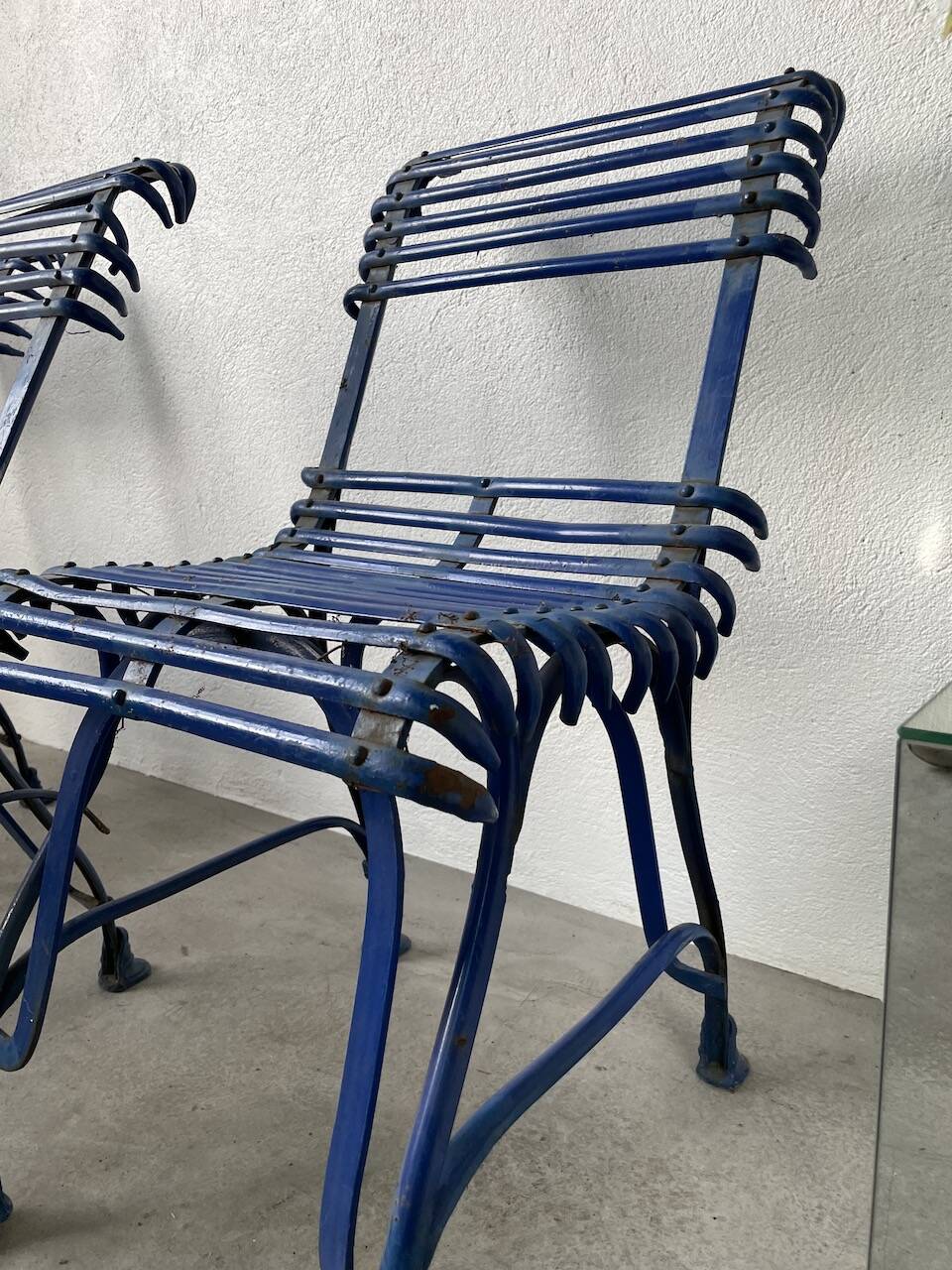 Series of 4 Arras chairs 1900