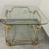 Coffee table Hollywood Regency, Italian of the 70s