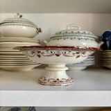 Jules Vieillard Compote No. 1 - Bordeaux in iron earth, "Louis XV" service