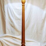 Gilded wooden floor lamp
