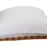 Amber geometric pattern cushion cover - 50 x 50