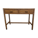 Rattan console from the 50s/60s