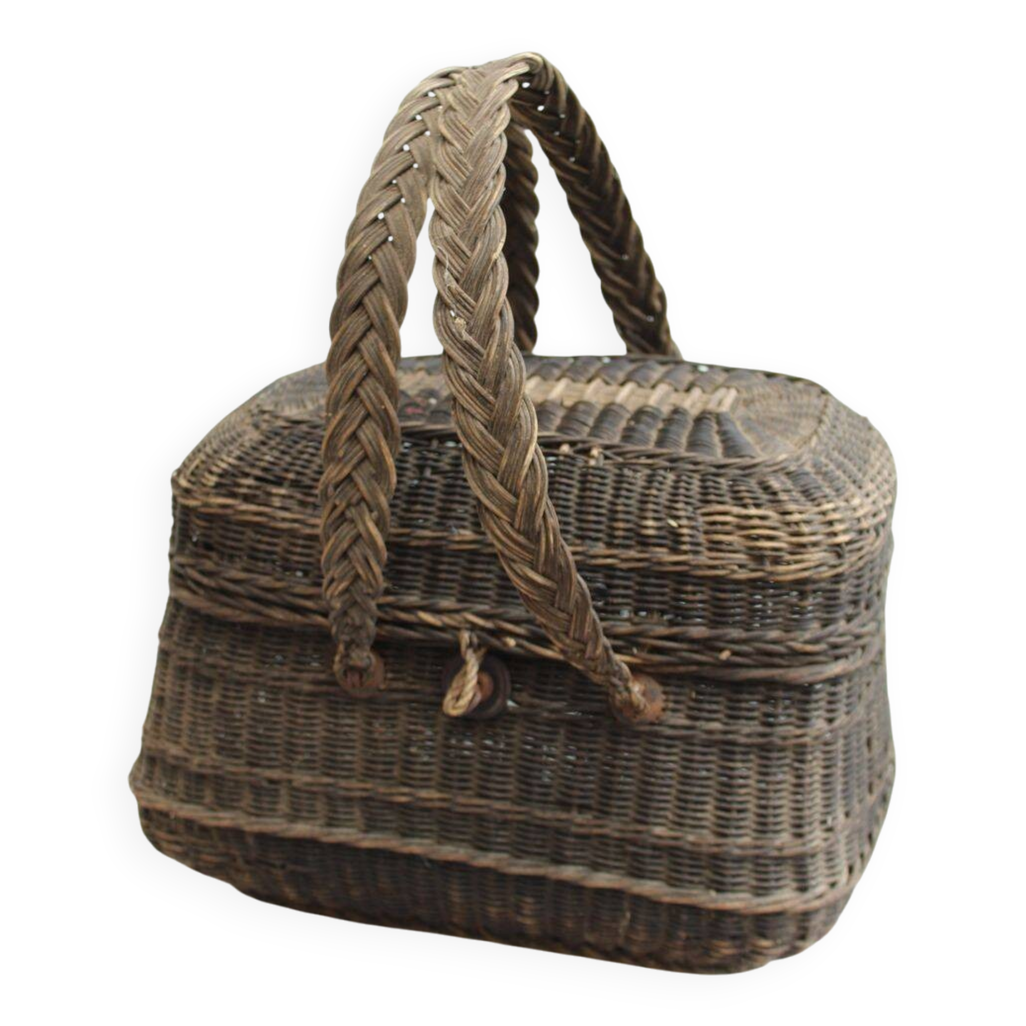 Panier bressan en osier