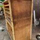 Old furniture by trade bakery bread trolley cabinet iron and wood