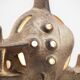 Brutalist wall lamp by Matt Camps for Loré Ceramics, the Netherlands, 1960s