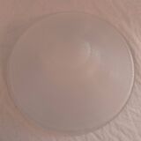 HOLMGAARD SCANDINAVIAN DESIGN / LARGE COUPE SALAD BOWL 70's glassware