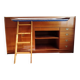Lit compact avec bureau et rangement Vintage