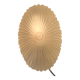 Vintage oval frosted glass ceiling light