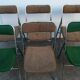 6 Erce Vintage folding chrome chairs 1970-80