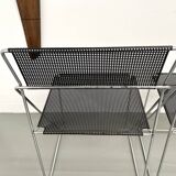 Set of 6 Nuova X-Line chairs, 1977