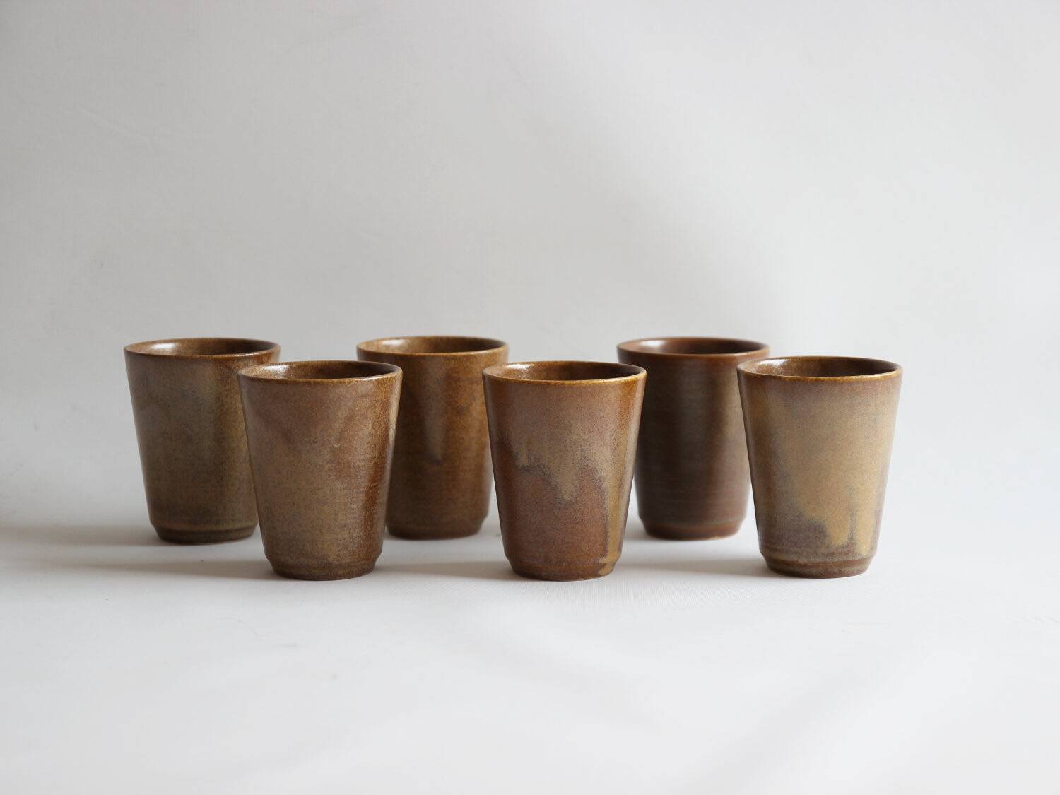 Set of 6 Digoin cups