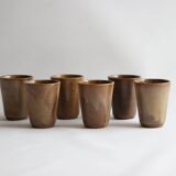 Set of 6 Digoin cups