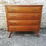 Vintage oak chest of drawers