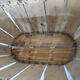 Old wood storage basket