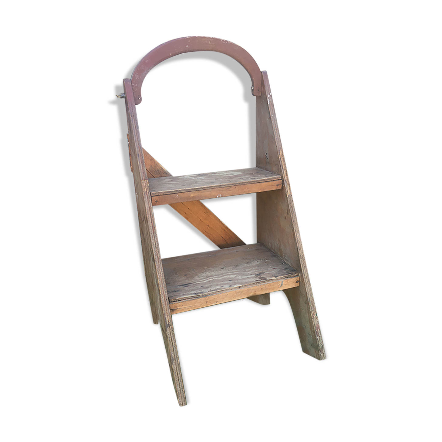 Wooden stepladder