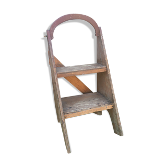 Wooden stepladder