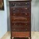 Furniture with 7 drawers in painted wood