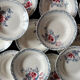 12 plates Digoin Sarreguemines Olga