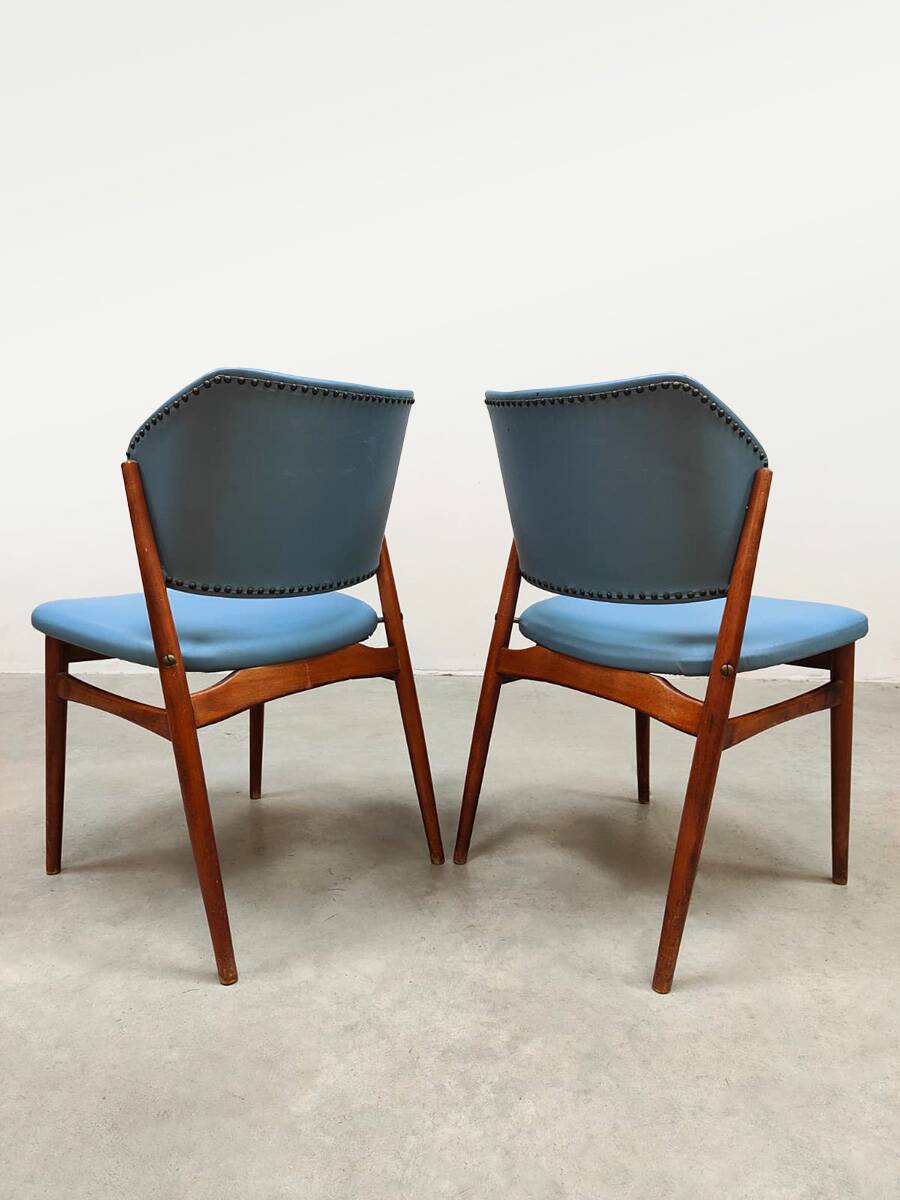 Chaises de salle à manger vintage des années 60