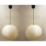 ARP globe pendant light in Rotaflex, 1950.